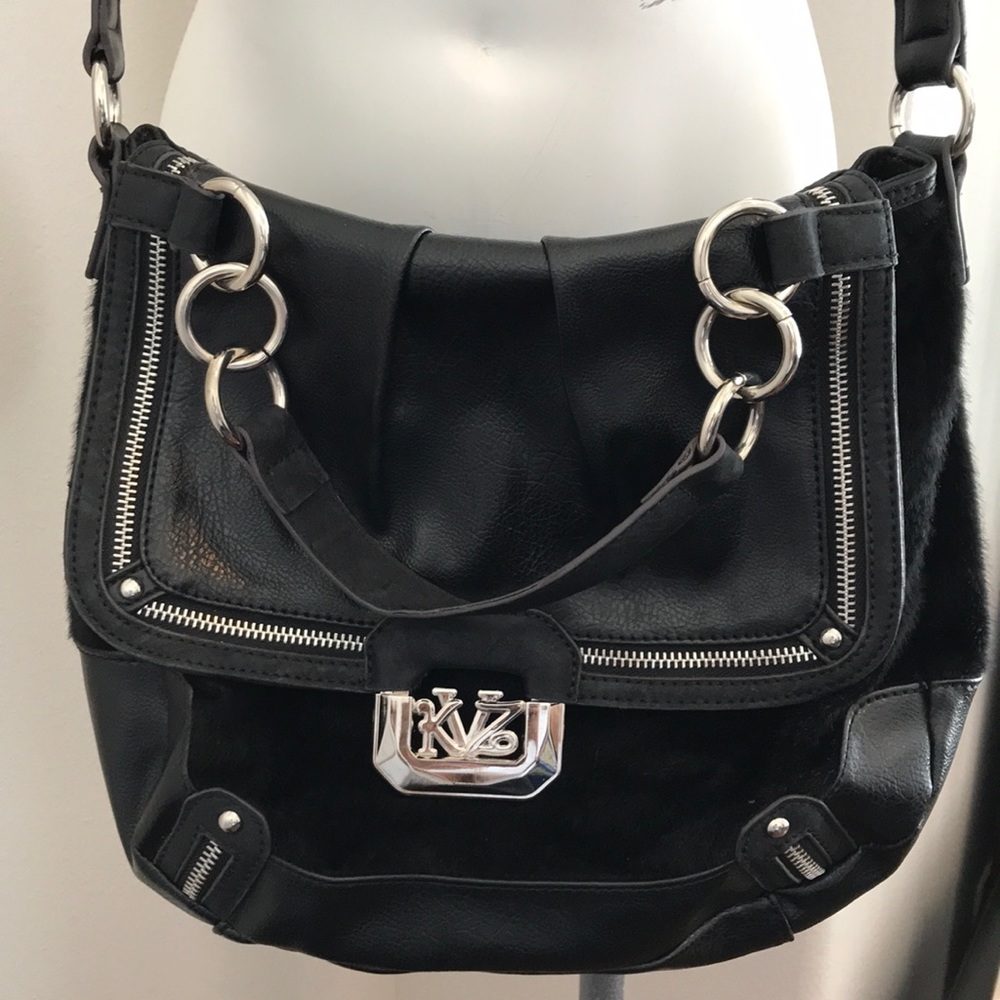 Kathy Van Zeeland Vegan Faux Fur Purse
